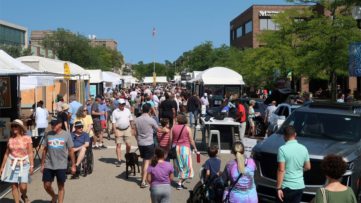 Port Clinton Art Festival in Highland Park
